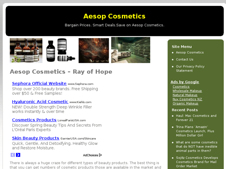 www.aesopcosmetics.net