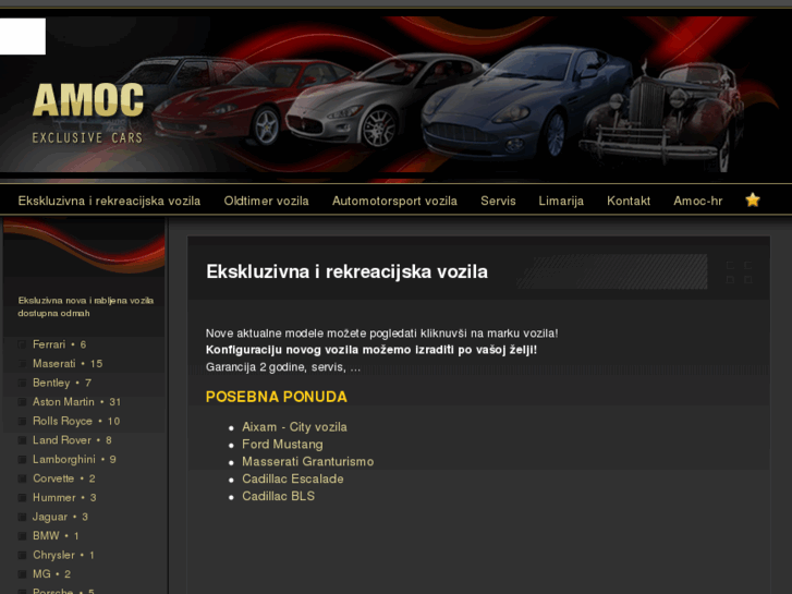 www.amoc-exclusive-cars.com