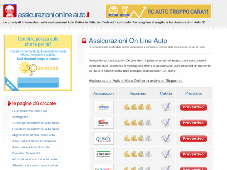 www.assicurazionionlineauto.it