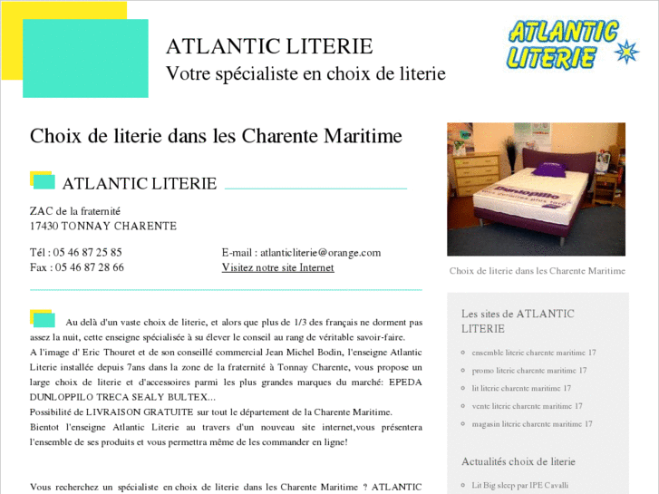 www.choix-literie-charente-maritime-17.com