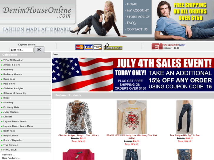 www.denimhouseonline.com