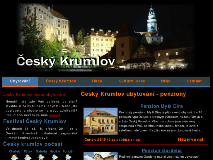 www.ekrumlov.cz