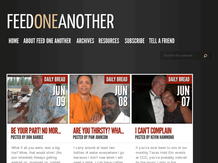 www.feedoneanother.org