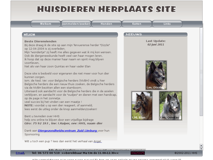 www.huisdieren-herplaatsing.nl