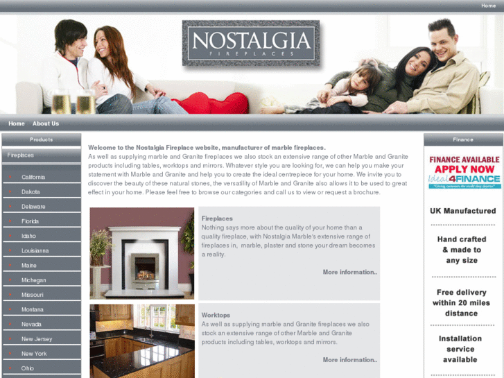 www.nostalgiafireplaces.com