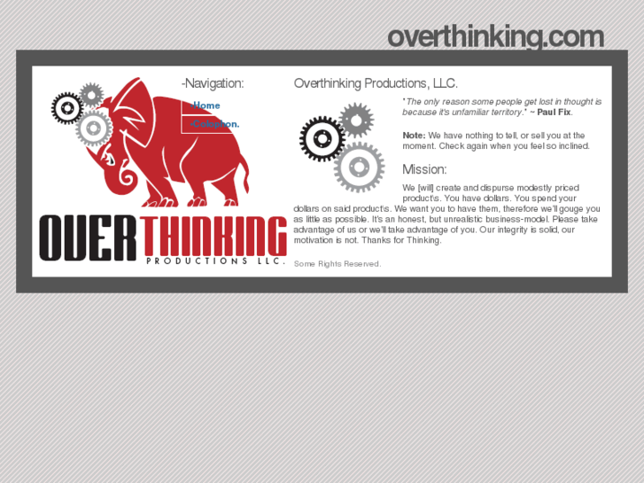 www.overthinking.com