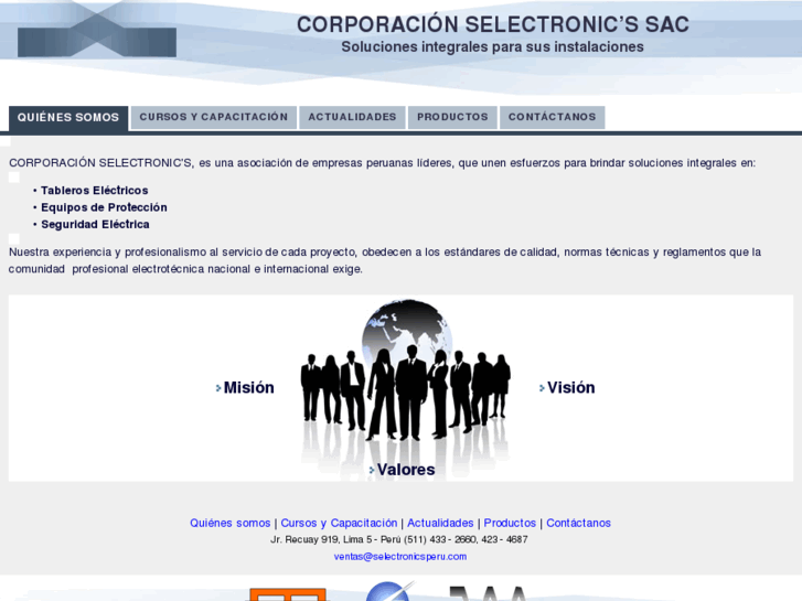 www.selectronicsperu.com