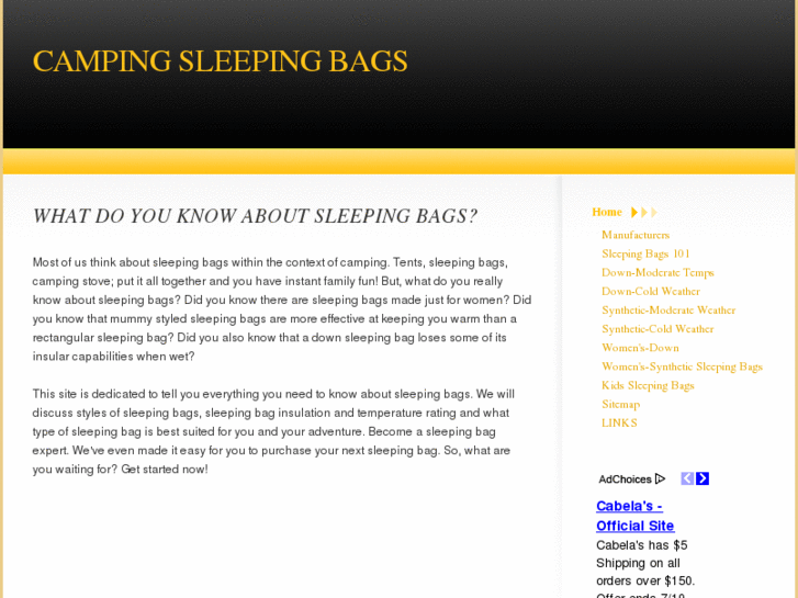 www.sleepingbaghiking.com