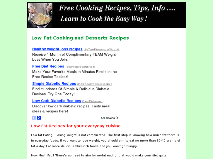 www.1lowfatrecipes.com