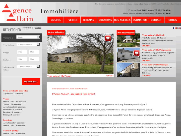 www.allain-immobilier.com