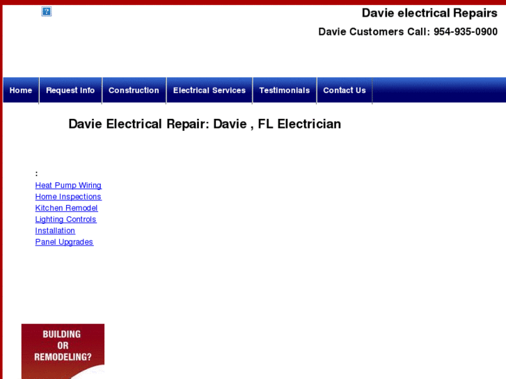 www.daviefloridaelectricalrepairs.com