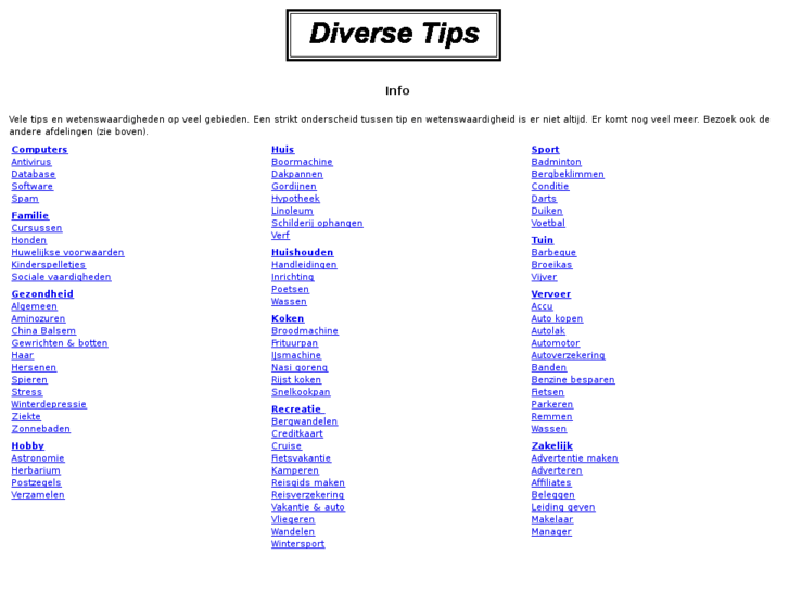 www.diversetips.com