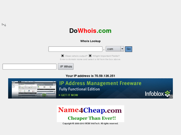 www.dowhois.com