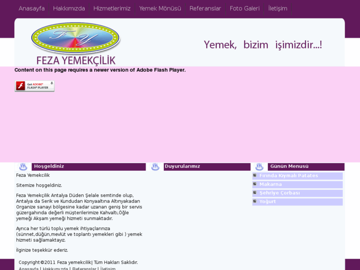 www.fezayemekcilik.com