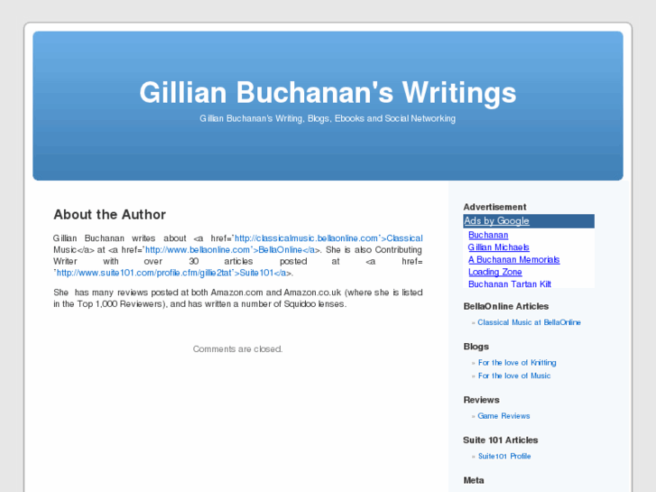 www.gillianbuchanan.com