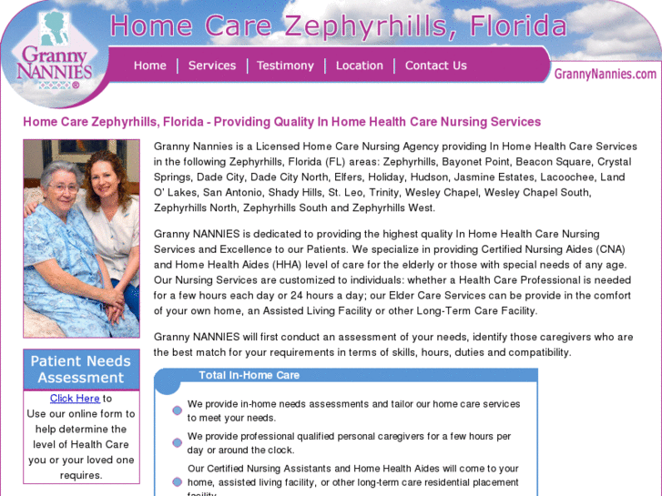 www.homecarezephyrhillsfl.com