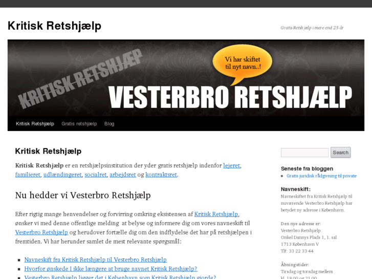 www.kritiskretshjaelp.dk