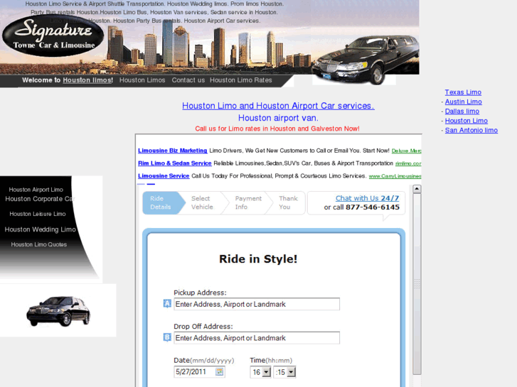 www.limousines-houston.com