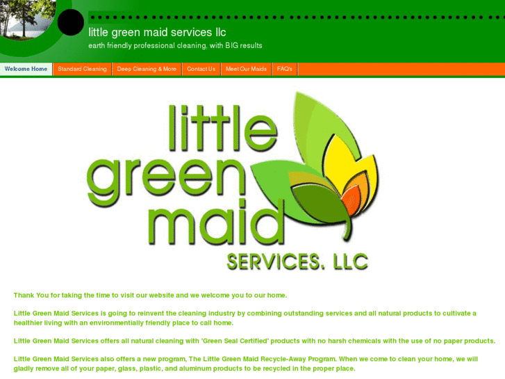 www.littlegreenmaidservices.com