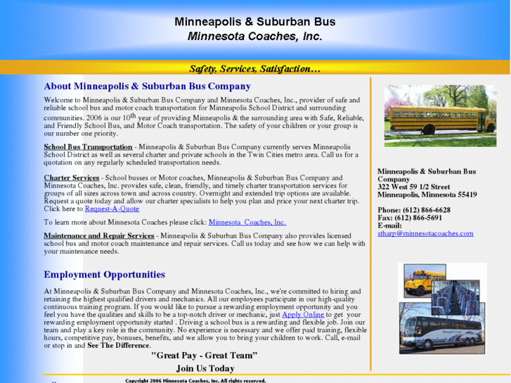 www.minneapolisandsuburbanbus.com