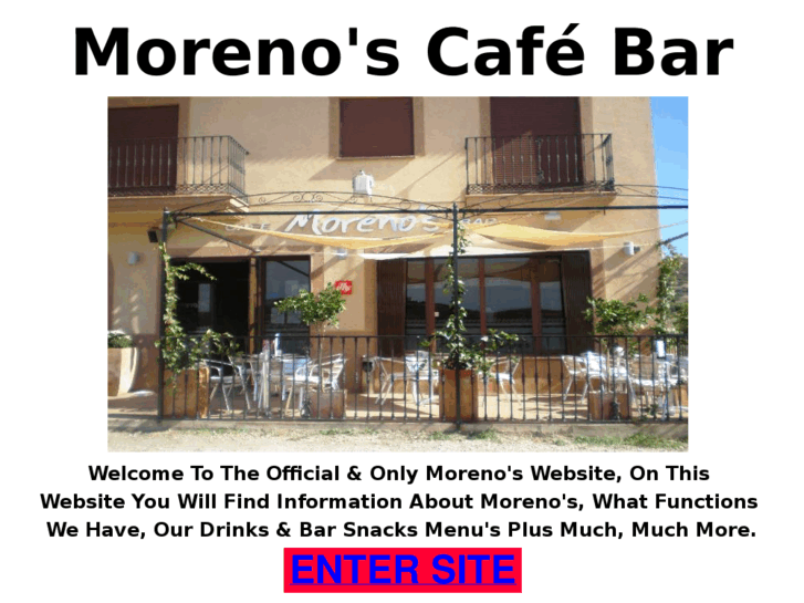 www.morenoscafebar.com