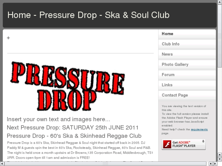 www.pressuredrop.info