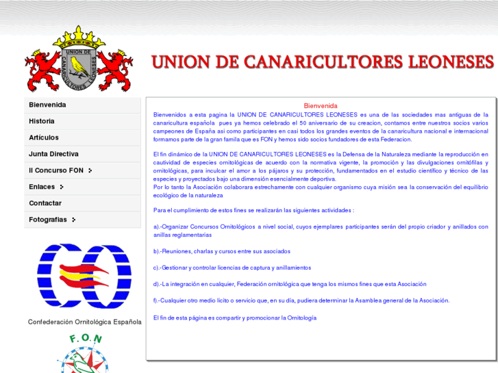 www.unioncanaricultoresleoneses.es