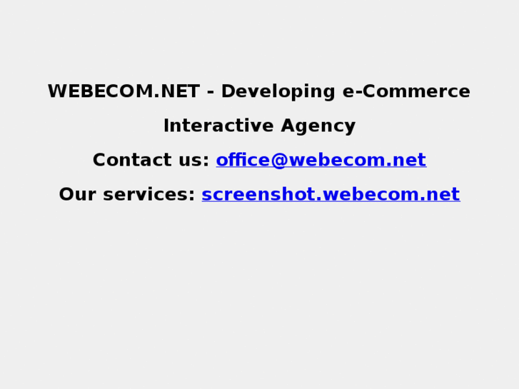 www.webecom.net