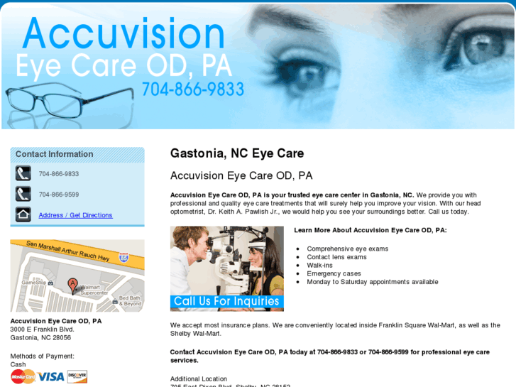 www.accuvisioneyecarenc.com