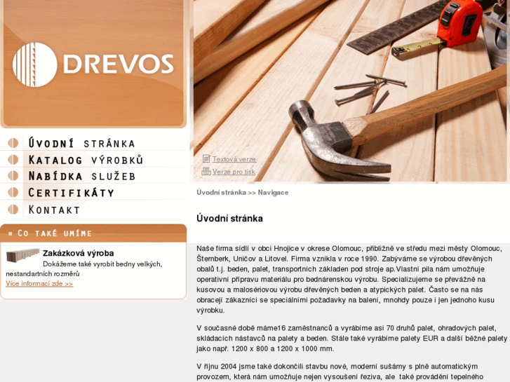 www.drevos.cz