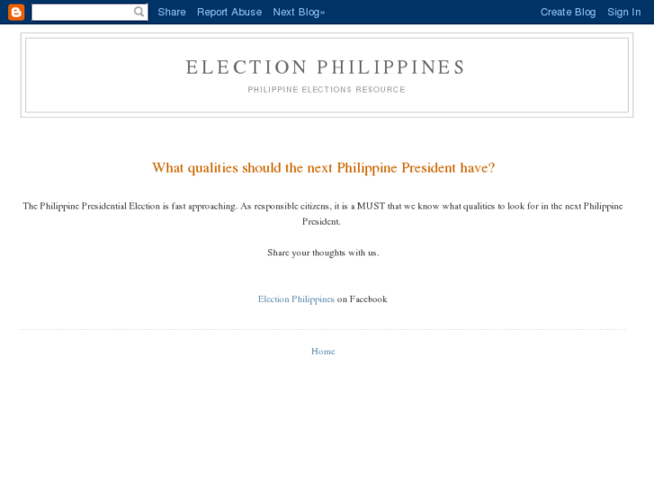 www.electionphilippines.com