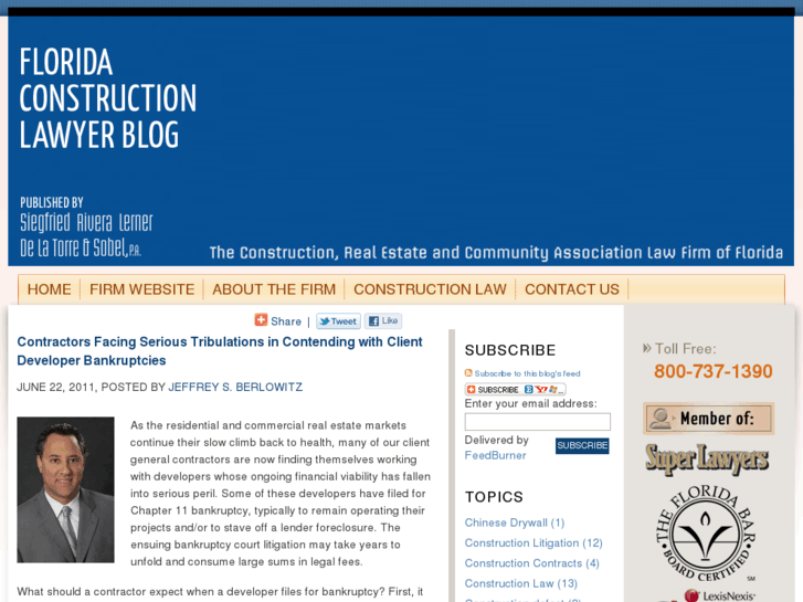 www.floridaconstructionlawyerblog.com