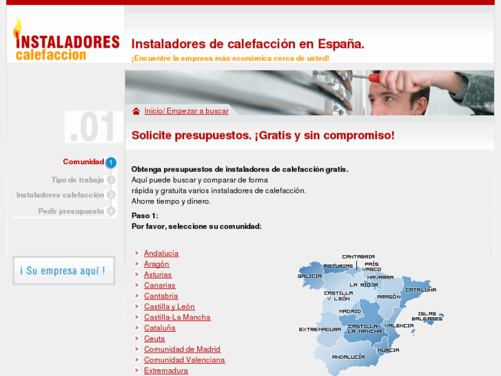 www.instaladores-calefaccion.es