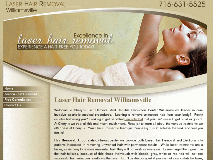 www.laserhairremovalwilliamsville.com