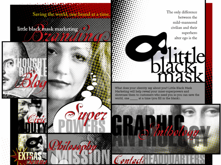 www.littleblackmask.com