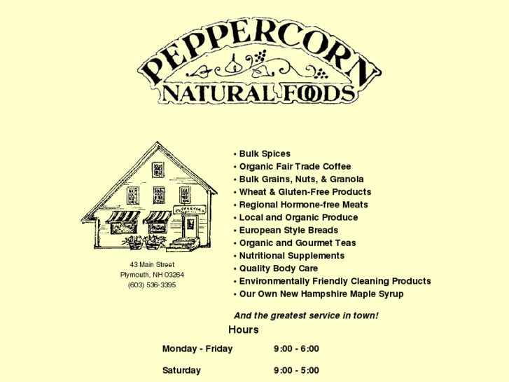 www.peppercornnaturalfoods.com