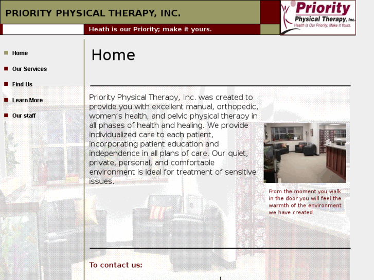 www.priorityphysicaltherapy.com