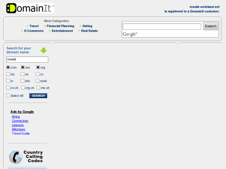 www.ronald-weinland.net