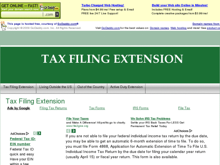 www.taxfilingextension.com