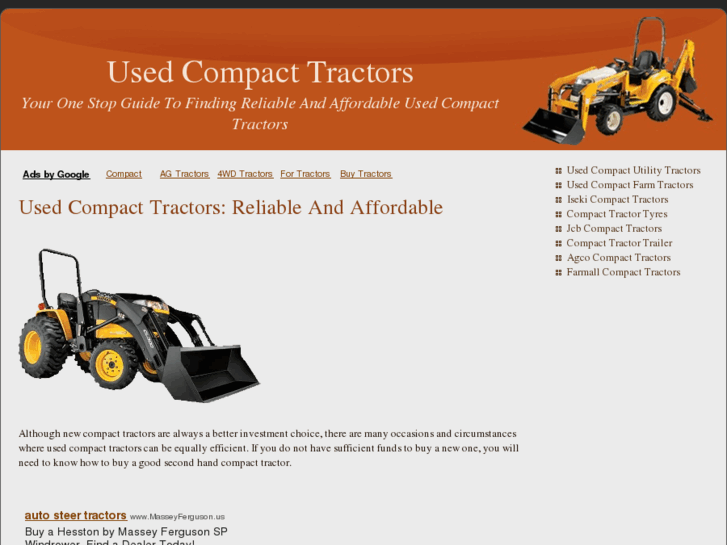 www.usedcompacttractors.org