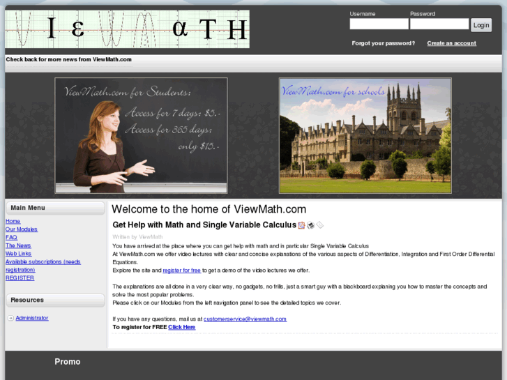 www.viewmath.net