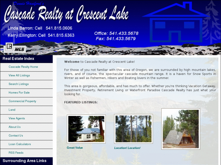 www.cascaderealtycrescentlake.com