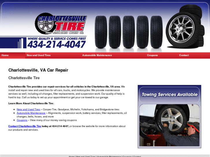 www.charlottesvilletire.com