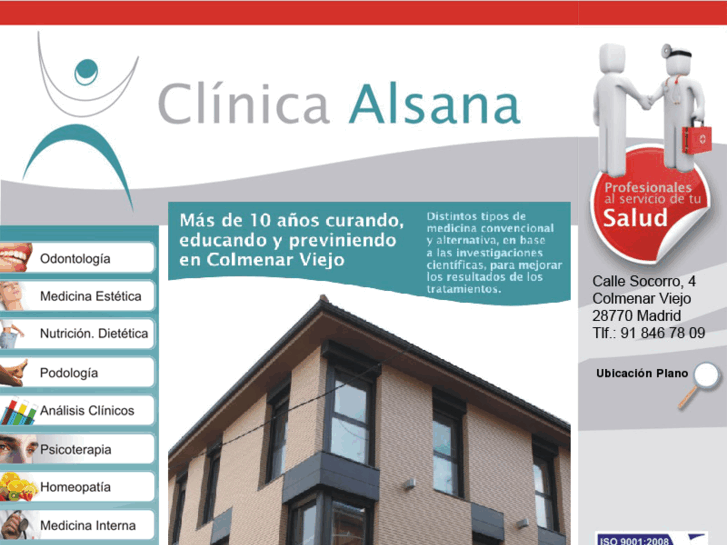 www.clinicasalsana.com