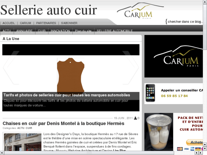 www.cuirautomobile.com