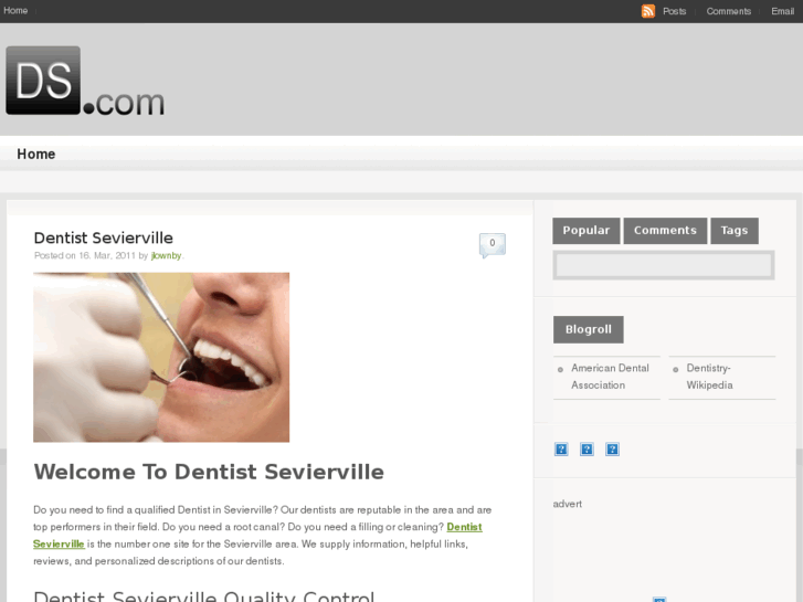 www.dentistsevierville.com