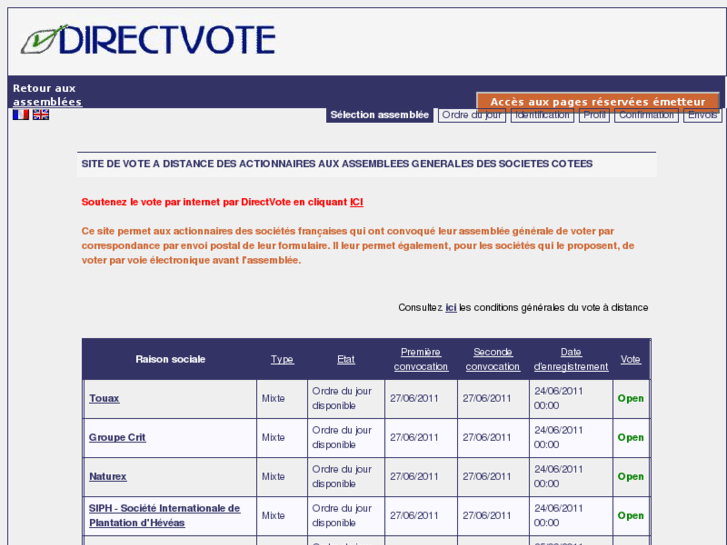 www.directvote.fr