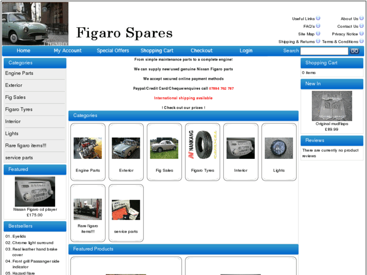 www.figarospares.com