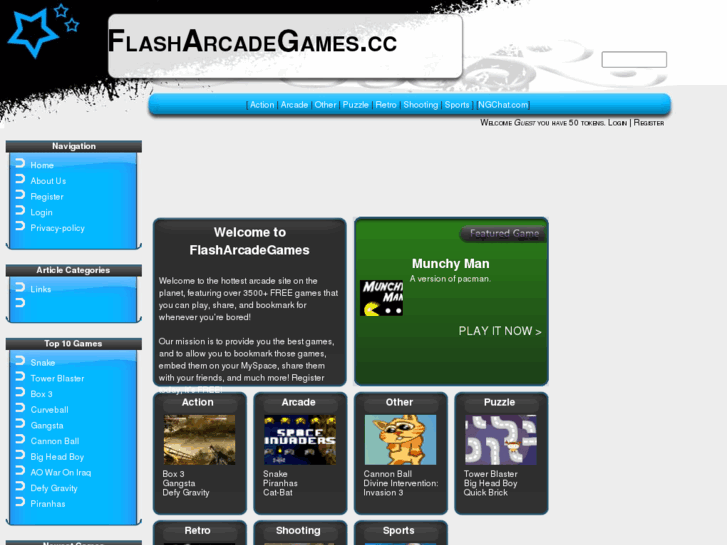 www.flasharcadegames.cc