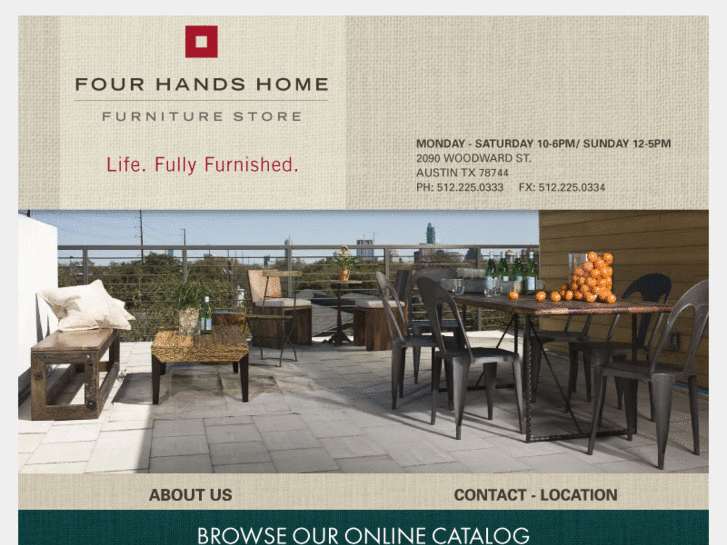 www.fourhandshome.com